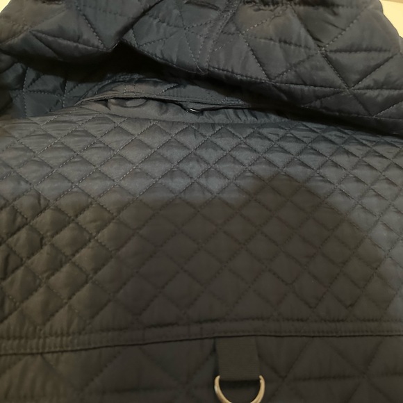 Weatherproof Quilted Navy Puffer Coat - Picture 11 of 15